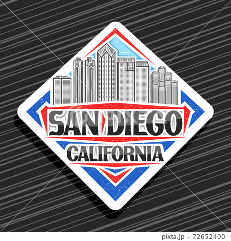Vector logo for San Diego 72652400