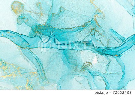 Alcohol ink blue transparent background. Ocean style watercolor drops texture. Alcohol ink blue transparent background. Ocean style watercolor drops texture. 72652433