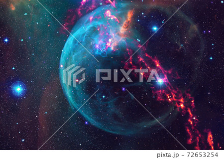Beautiful galaxy. Elements of this image furnished by NASA 72653254