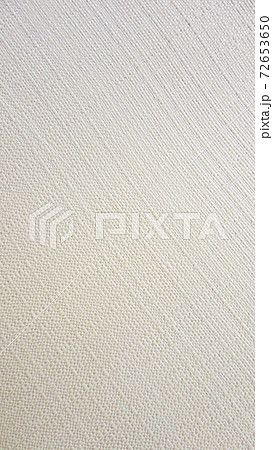 Natural linen texture as beige background. Beige rough textured fabric yarn. Close-up beige old ecru flax fibre seamless pattern 72653650
