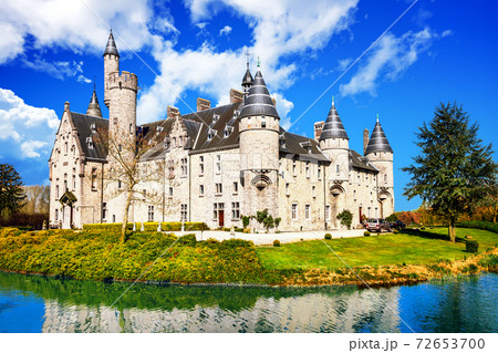 Beautiful romantic castles of Belgium -Marnix, Bornem 72653700