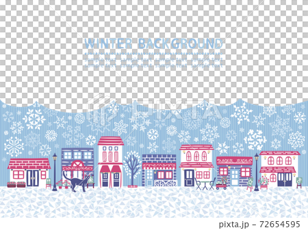 冬季雪景圖 72654595