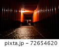 真夜中の千本鳥居 72654620