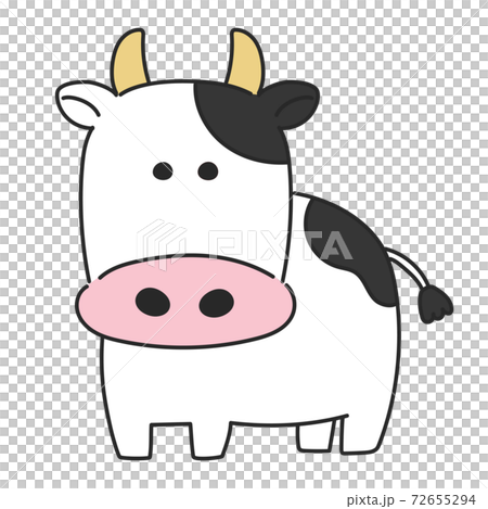 Simple And Loose Illustration Of A Cow Stock Illustration Simple And Loose Illustration Of A Cow Stock Illustration