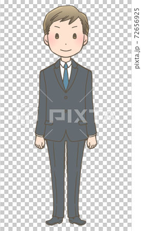 A man in a suit A man in a suit 72656925