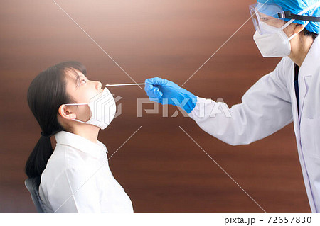 PCR検査のイメージカット PCR検査のイメージカット 72657830