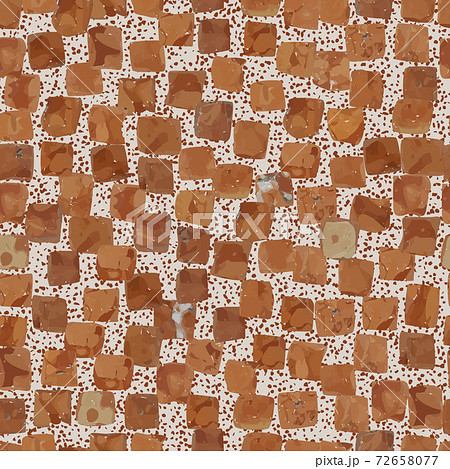 Terrazzo Vector Seamless Pattern, Stone Flooring, Texture Background 72658077