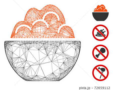 Net Porridge Vector Mesh 72659112