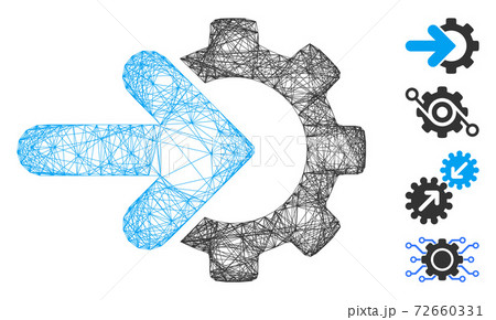 Linear Gear Integration Vector Mesh Linear Gear Integration Vector Mesh 72660331