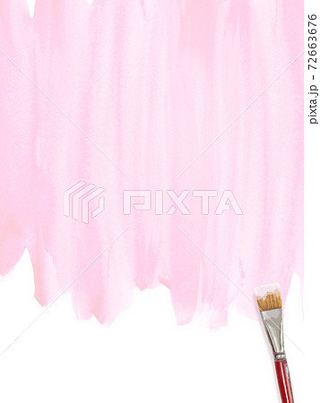 ピンクの水彩絵具のテクスチャ 複数のバリエーションがありますのイラスト素材