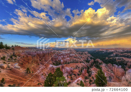 Bryce Canyon National Park Hoodoos from above Bryce Canyon National Park Hoodoos from above 72664100