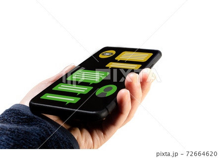 スマホ チャットボット スマホ チャットボット 72664620