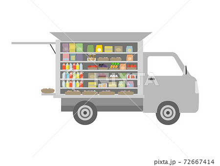 移動スーパー 72667414