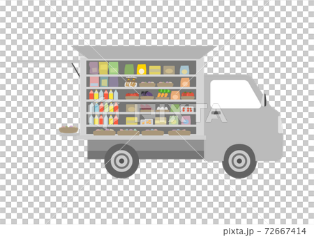 移動スーパー 72667414