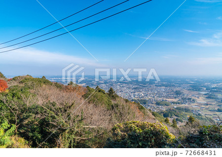 愛宕神社からの景色（笠間・吾国愛宕ハイキングコース） 72668431