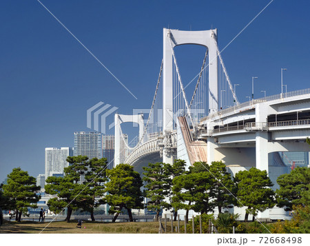 東京都 レインボーブリッジと東京港 東京都 レインボーブリッジと東京港 72668498