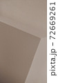 Beige background of a wall angle, or some geometrical figures. 72669261