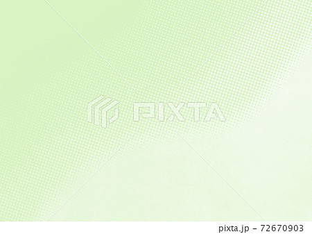 箔　緑　ハーフトーン　（背景素材）　やわらかい 72670903