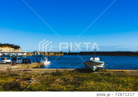 茨城県日立市 川尻港の漁船 茨城県日立市 川尻港の漁船 72671217