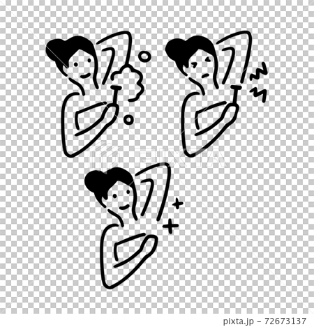 風呂　ワキ　ムダ毛　脱毛　女性　セット 72673137