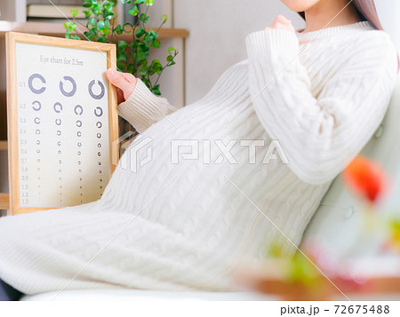 妊婦　視力　不安　4:3 72675488