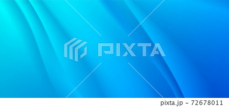 ドレープ。流線形抽象背景素材 72678011