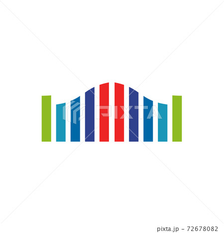 Home fence logo design template 72678082