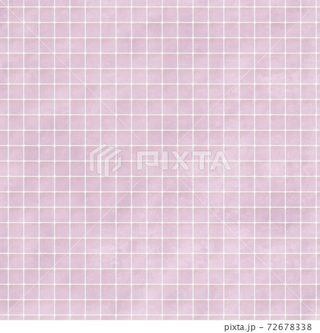 ピンクの正方形タイルの背景イメージのイラスト素材