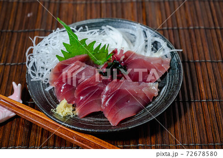 カツオの刺身 カツオの刺身 72678580