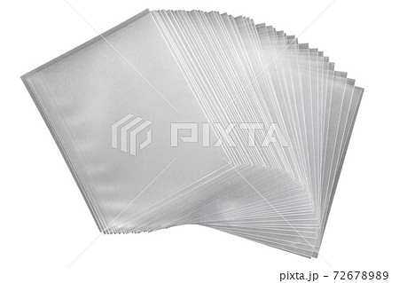 透明フィルムの束 透明フィルムの束 72678989