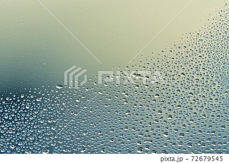 水滴テクスチャの写真素材