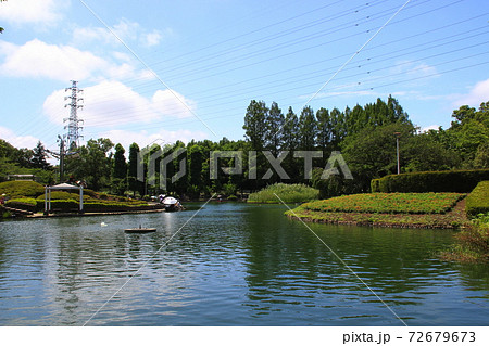 さぎ山記念公園・修景池にて（埼玉県さいたま市緑区） 72679673