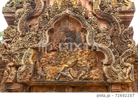 Banteay Srei temple in Angkor Wat 72682287
