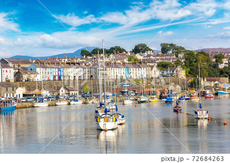 Caernarfon city in Wales Caernarfon city in Wales 72684263