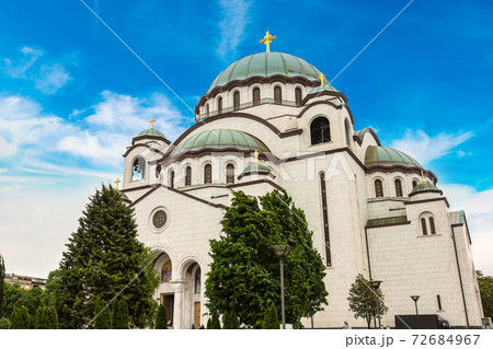 Orthodox church of Saint Sava in Belgrade, Serbia 72684967