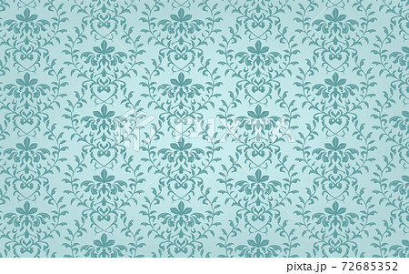 背景素材、シームレスパターン、イスラムのダマスク柄 背景素材、シームレスパターン、イスラムのダマスク柄 72685352