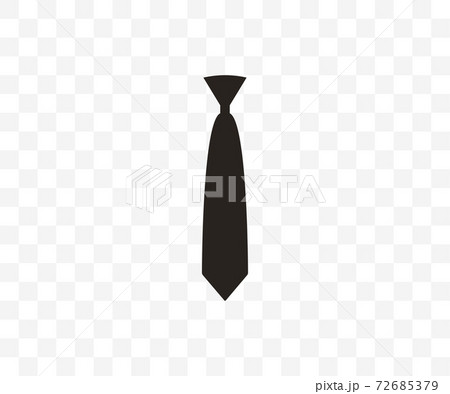 Tie, dress code icon. Vector illustration, flat 72685379