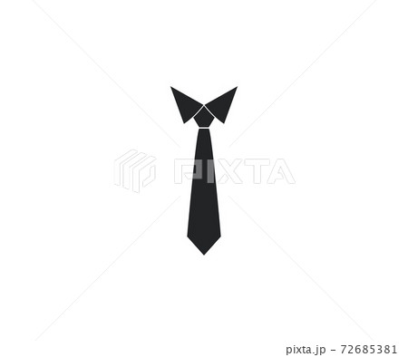 Tie, dress code icon. Vector illustration, flat 72685381