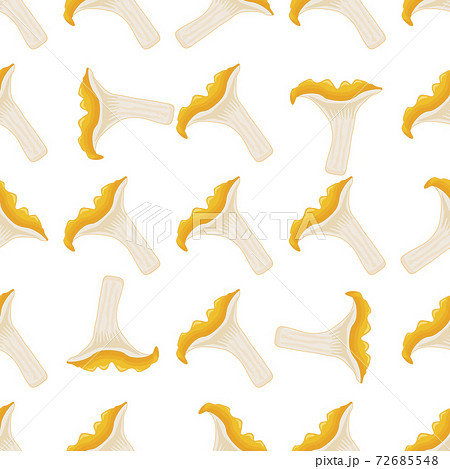 Illustration on theme of bright pattern mushroom 72685548