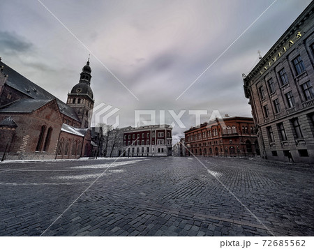 ラトビア・リガ旧市街 リガ大聖堂・ドーム広場 Riga Cathedral, Latvia ラトビア・リガ旧市街 リガ大聖堂・ドーム広場 Riga Cathedral, Latvia 72685562
