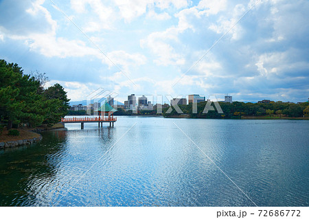 浮見堂　大濠公園 72686772