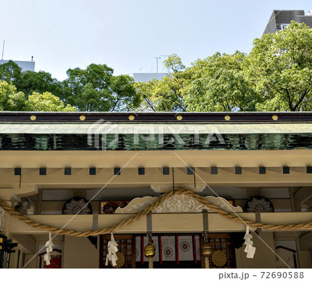 大阪梅田にある露天神社、お初天神 大阪梅田にある露天神社、お初天神 72690588