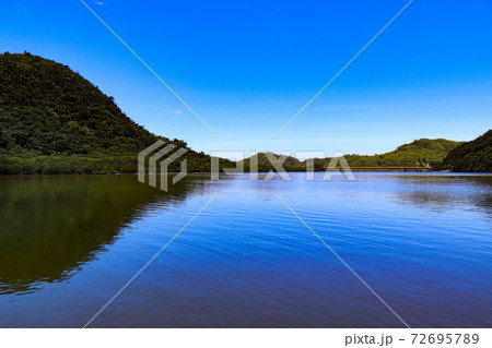 沖縄・西表島 浦内川と浦内橋 72695789