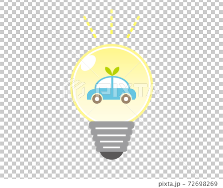 Environment / ecology vector illustration car eco car Environment / ecology vector illustration car eco car 72698269
