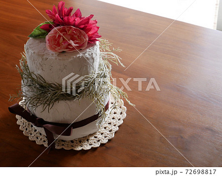 粘土で手作りしたクレイケーキ 粘土で手作りしたクレイケーキ 72698817