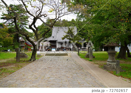 陸奥国分寺薬師堂の写真素材