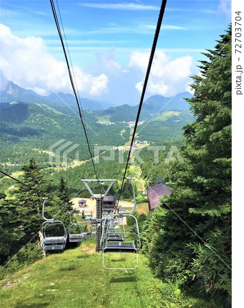 長野 横手山のサマーリフト 長野 横手山のサマーリフト 72703704