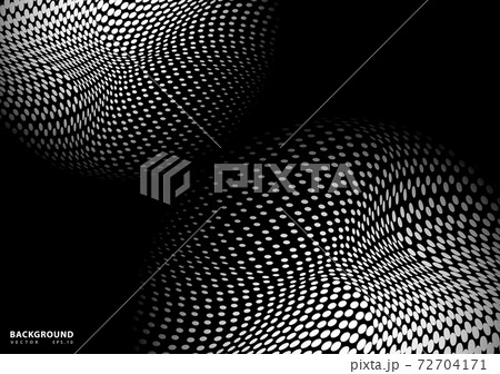 Abstract halftone dotted background. Futuristic grunge pattern, dot, wave. Vector modern optical pop art texture for posters, sites, business cards, cover, labels mock-up, vintage layout 72704171
