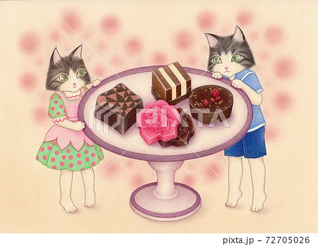 子猫たちのバレンタイン　～召し上がれ～ 72705026