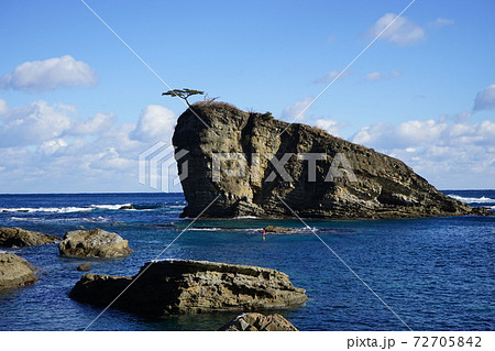 冬の岩泉茂師海岸 松島 冬の岩泉茂師海岸 松島 72705842